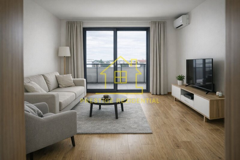 Doua camere, ap. finalizat bloc nou, 60mp, bloc premium, bonus loc parcare demisol acoperit