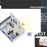 Doua camere, ap. finalizat bloc nou, 60mp, bloc premium, bonus loc parcare demisol acoperit